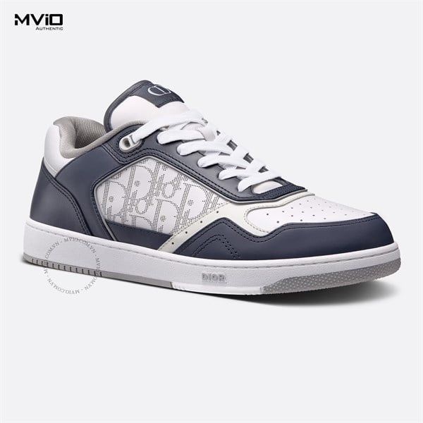 Sneaker Dior B27 Navy White Vân Oblique