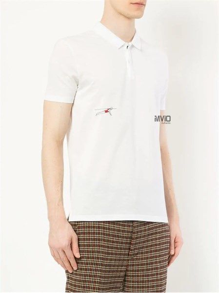 Polo Lanvin Trắng Rmje0009P19