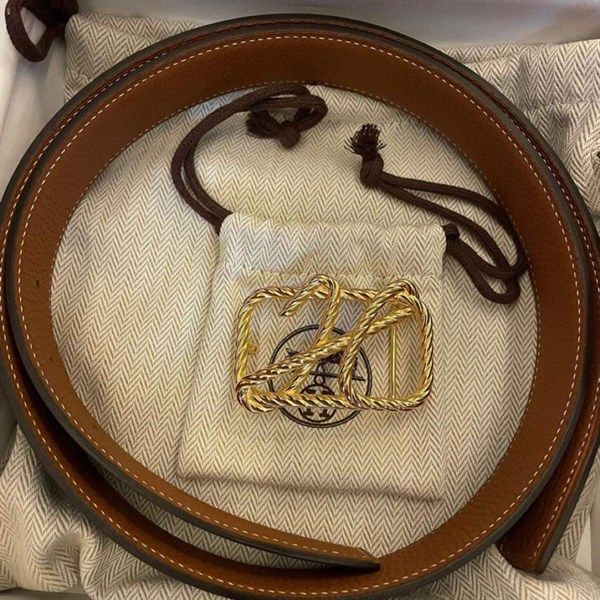 Mặt Hermes Vàng H Xoắn