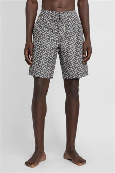 Short Burberry Xám Full Logo Tb 8048883 1005