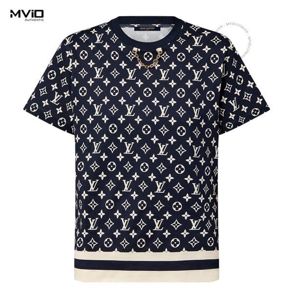 Phông Louis Vuitton Woman Đen Monogram Trắng 1AB7I6