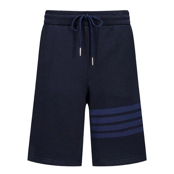 Short Thom Browne Navy Kẻ MJQ012A06910 415