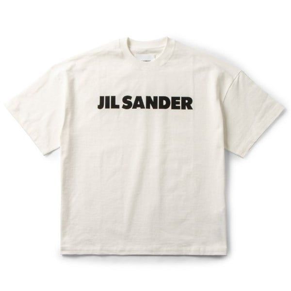Phông Jil Sander Trắng Chữ Đen Ngực J21GC0001J