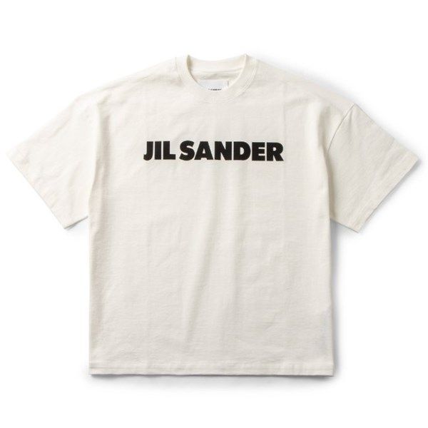 Phông Jil Sander Trắng Chữ Đen Ngực J21GC0001J