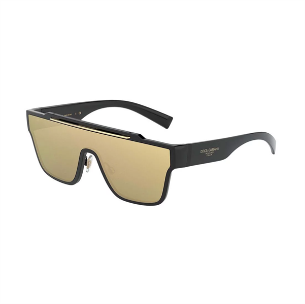 Kính Dolce Đen Tráng Vàng Đồng Viale Piave Dg6125 501/03 145 3N