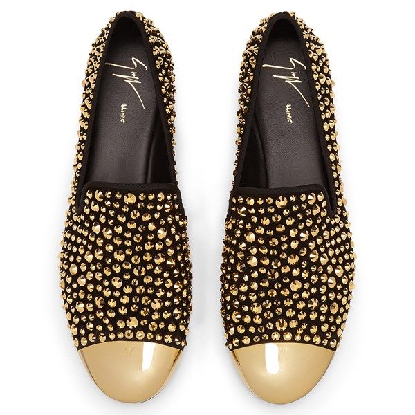 Loafer Giuseppe Zanotti David Gold Đinh To 6010 1007