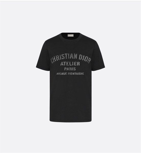 Phông Dior Cộc Tay Atelier 043J615A0589