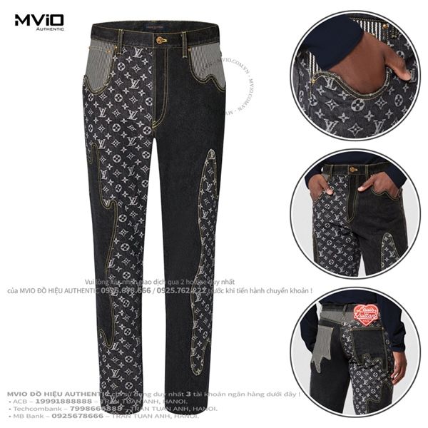 Jean Louis Vuitton Đen Nigo Monogram 1A9GF6