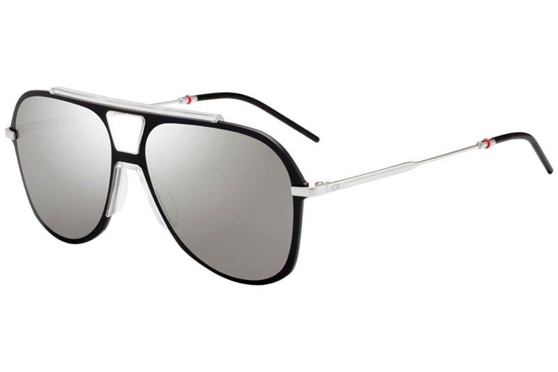 Kính Dior Bạc Tráng Gương 0224S L710T
