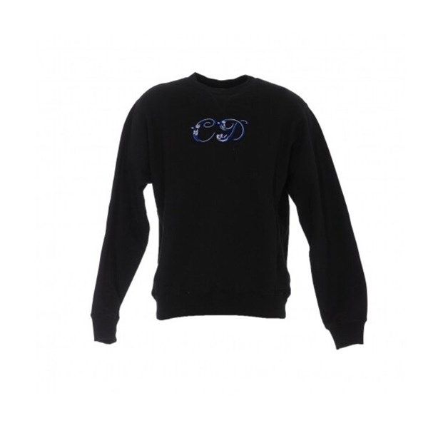 Len Dior Magila Đen Thêu Logo Thêu Ngực Tím 193M637At326