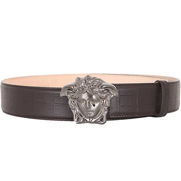 Belt Versace Đen/Ghi 138747 653011