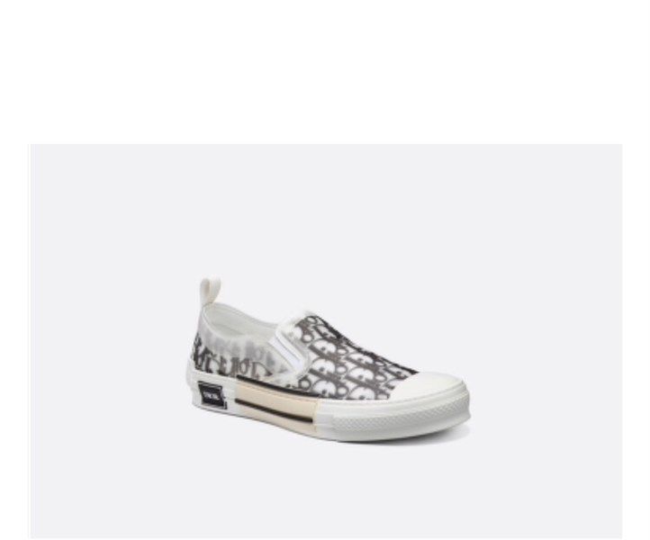 Slip On Dior B23 Chữ Đen 20Adc