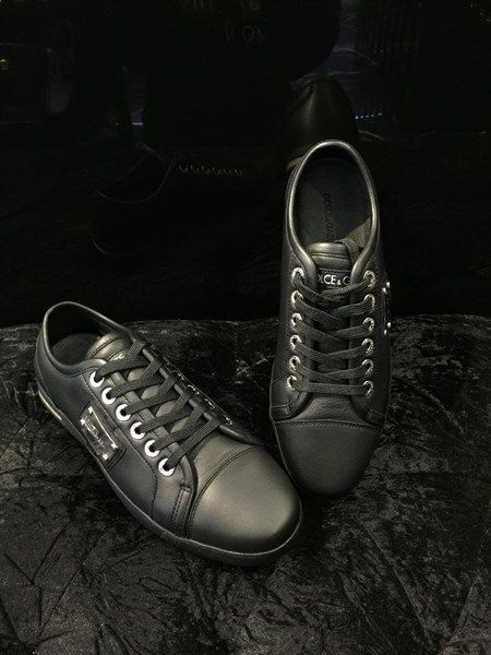 Sneaker Dolce Đen Tag Gương