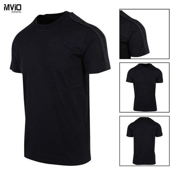 Phông Givenchy Đen Chữ Nổi Vai Bn174Q3Y6B