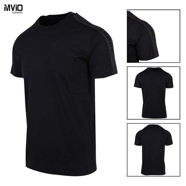Phông Givenchy Đen Chữ Nổi Vai Bn174Q3Y6B