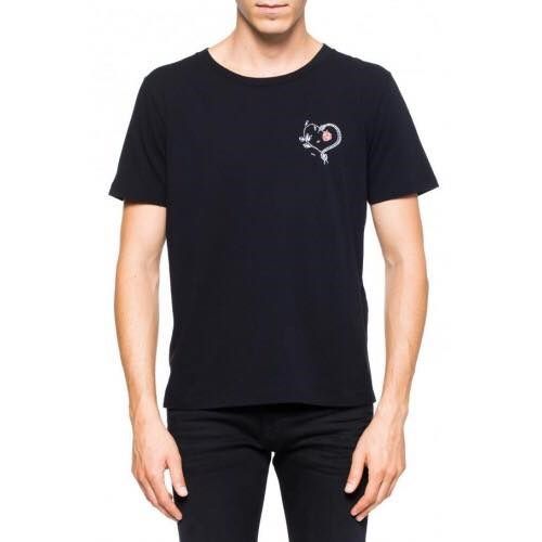 Phông Saint Laurent Đen Hoa Hồng 530209 1092