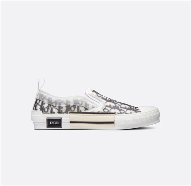 Slip On Dior B23 Chữ Đen 20Adc