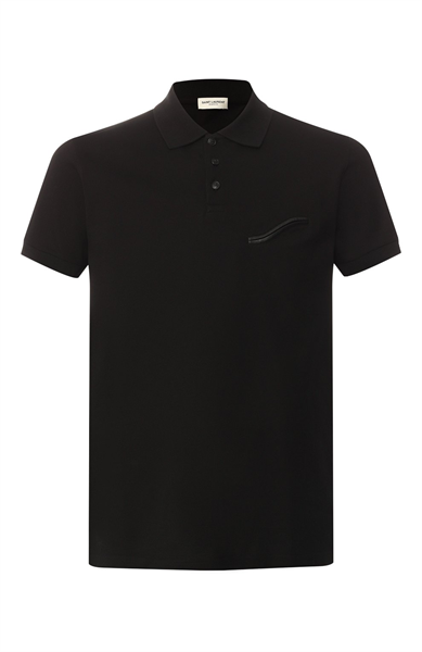 Polo Saint Laurent Đen Túi Da 554051 Yb20C