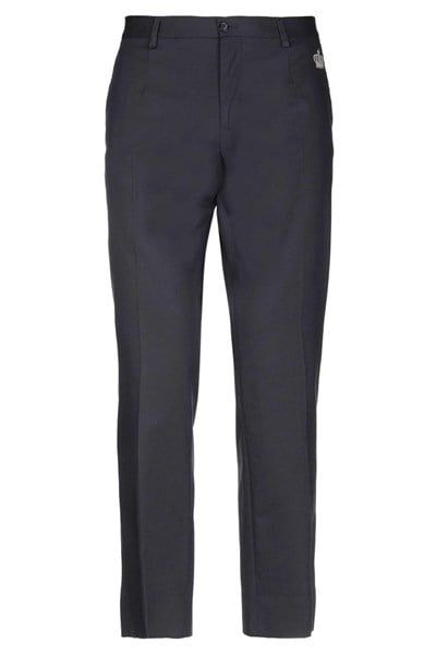 Quần Kaki Dolce Gabbana Navy Thêu Vương Miện Trắng G6Jvzfufgd