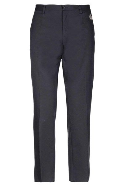 Quần Kaki Dolce Gabbana Navy Thêu Vương Miện Trắng G6Jvzfufgd