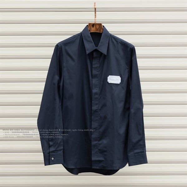 Sơ Mi Dior Dài Tay Navy Tag Xám 313C545 1581 - 503