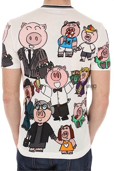 Phông Dolce Trắng Family Pig Hh7E1