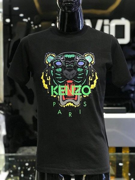 Phông Kenzo Đen Hổ Đen