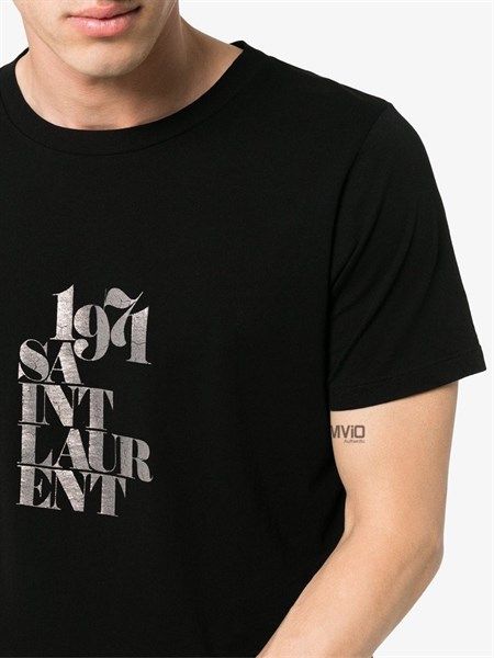 Phông Saint Laurent Đen Chữ 1971 529629 1081
