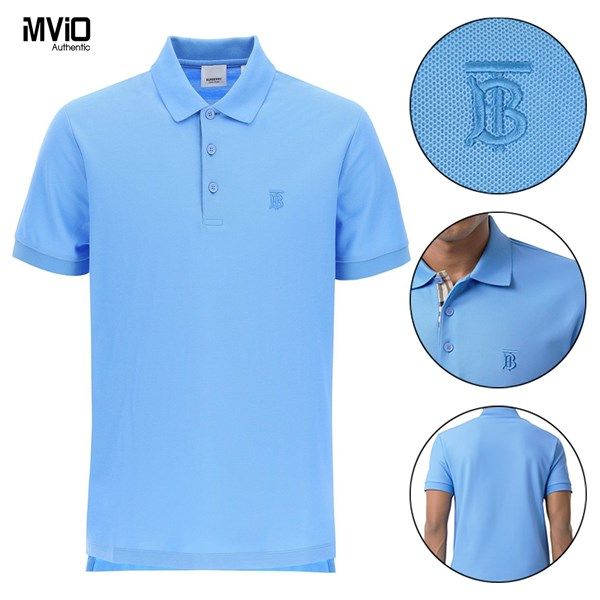 Polo Burberry Xanh Check Cổ 8039313