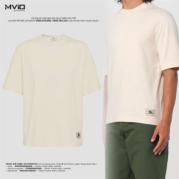 Phông Burberry Be Tag Ngựa Thêu Bụng 8080813