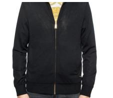 Áo Khoác Versace Navy Logo Bạc Clg 548482924487