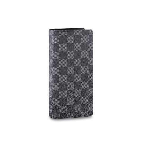 Ví Louis Vuitton Damier Graphite Brazza Wallet N62665
