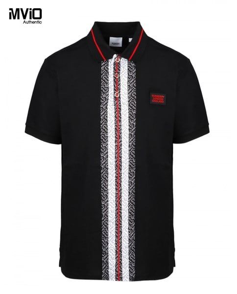 Polo Burberry Đen Tb Dọc 8027016 1003