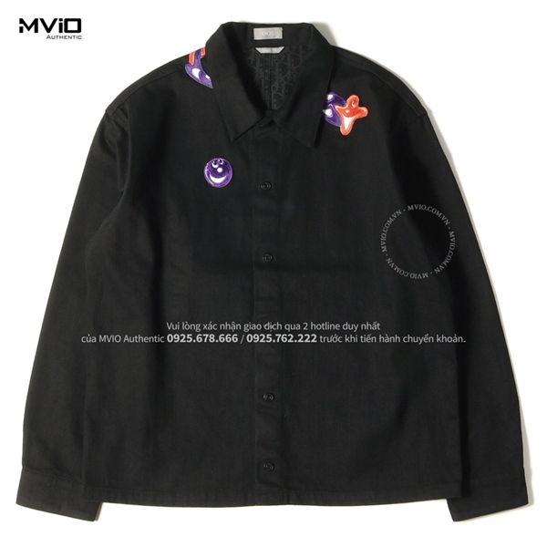 Sơ Mi Dior Đen Blouson 033D490D277X