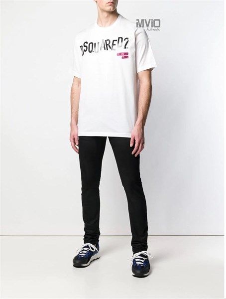 Phông Dsquared2 Trắng In Dsquared2 S74Gd0501