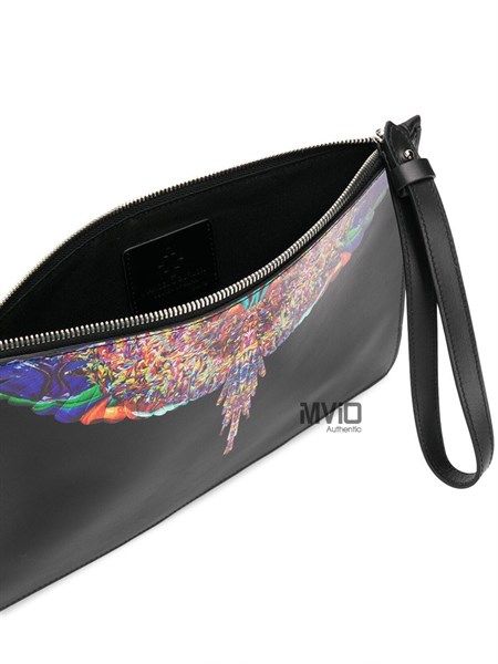 Clutch Marcelo Burlon Đen Cánh 7 Màu Cmna013F198540691088