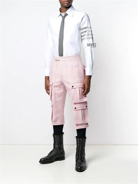 Sơ Mi Thom Browne Trắng Ita 4 Sọc Mwl299T 00139 100