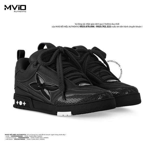 Sneaker Louis Vuitton Đen Skate 1ABZ55