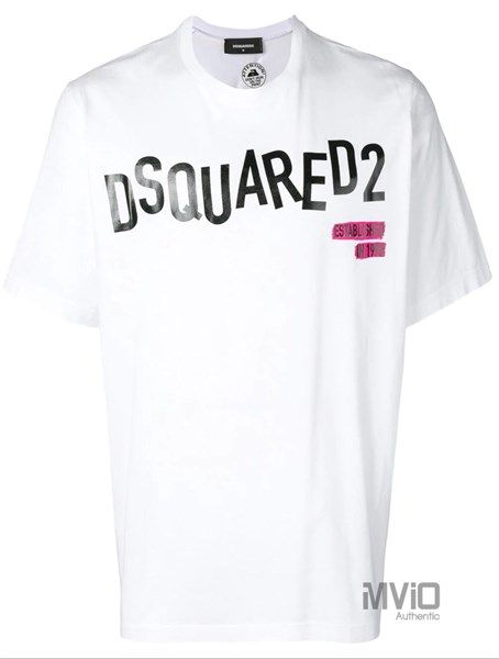 Phông Dsquared2 Trắng In Dsquared2 S74Gd0501