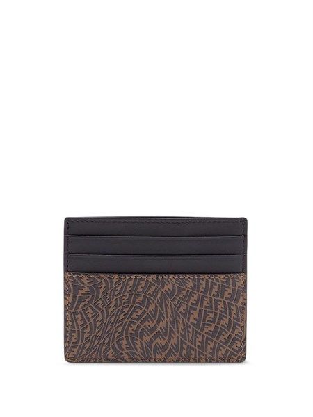 Holder Card Fendi Nâu Logo 7M0164AFSXFOH3C