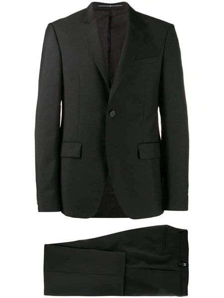 Bộ Suit Givenchy Đen Trơn BM102L 100H 001