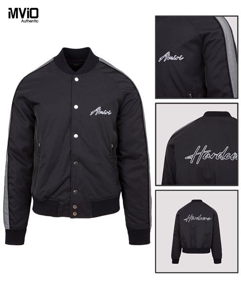 Khoác Amiri Đen Vai Viền Black Sliver Mos016