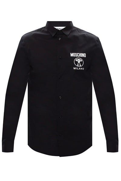 Sơ Mi Moschino Đen Dài Tay Milano