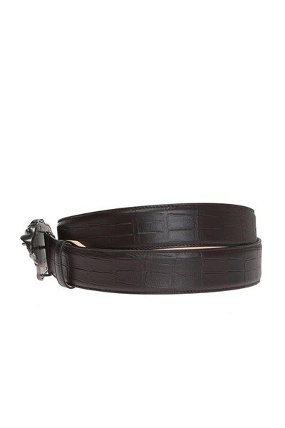 Belt Versace Đen/Ghi 138747 653011