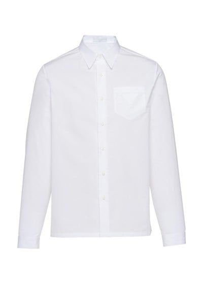 Sơ Mi Prada Trắng Tag Túi Bianco Sc541