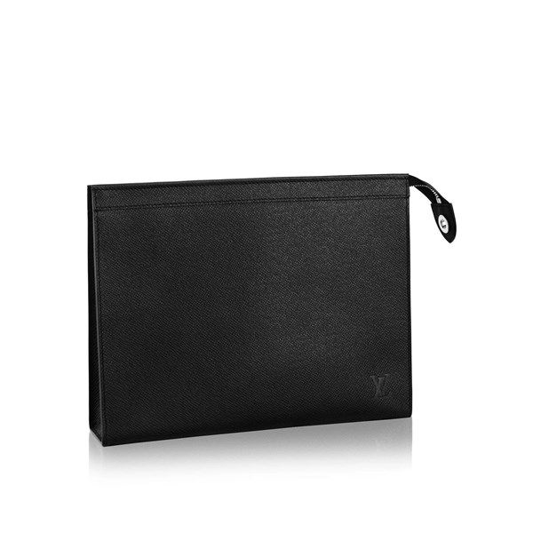 Clutch Louis Vuitton Voyage Mm Taiga Noir M30547