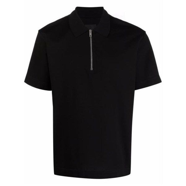 Polo Givenchy Đen Khoá Cổ BM714D3Y63