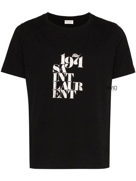 Phông Saint Laurent Đen Chữ 1971 529629 1081