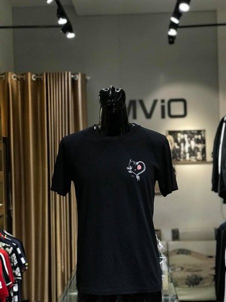 Phông Saint Laurent Đen Hoa Hồng 530209 1092