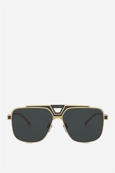 Kính Dolce Gabbana Đen Gọng Gold Dg 225634/87